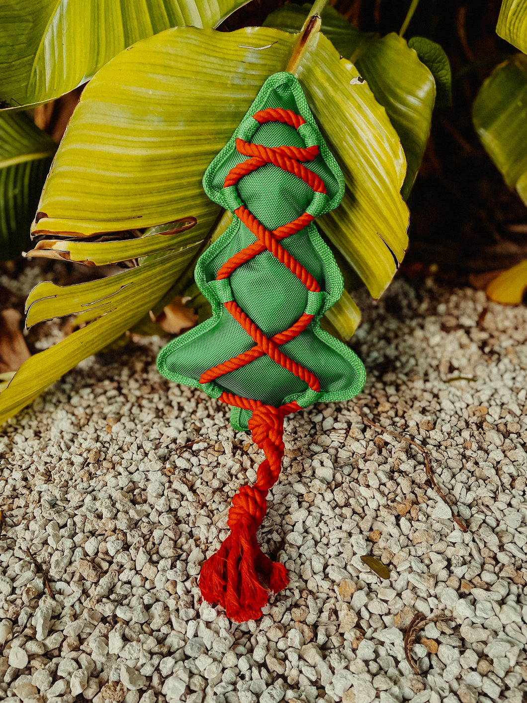 Christmas Tree Rope Toy