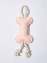 Load image into Gallery viewer, Pink Bone Rope Toy
