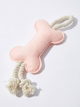 Load image into Gallery viewer, Pink Bone Rope Toy
